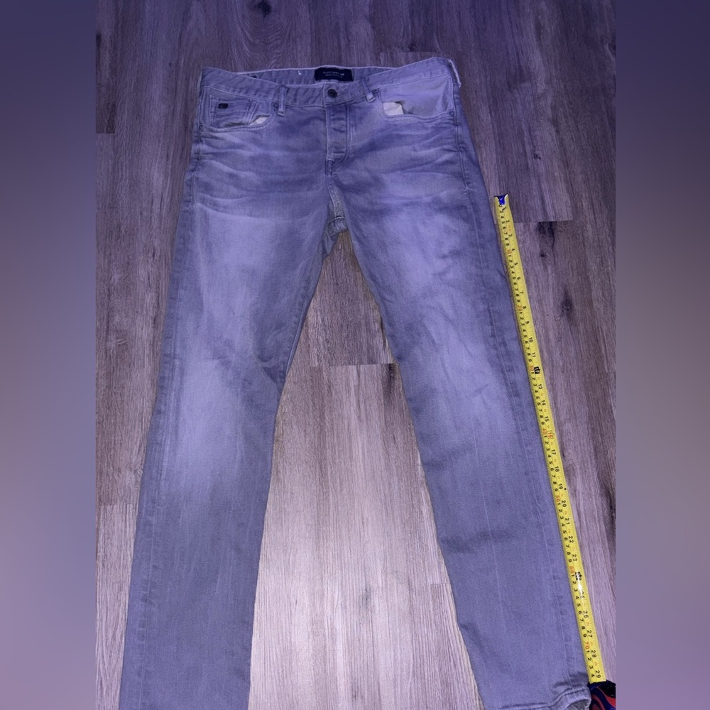Scotch & Soda Men's Slim Gray Jeans